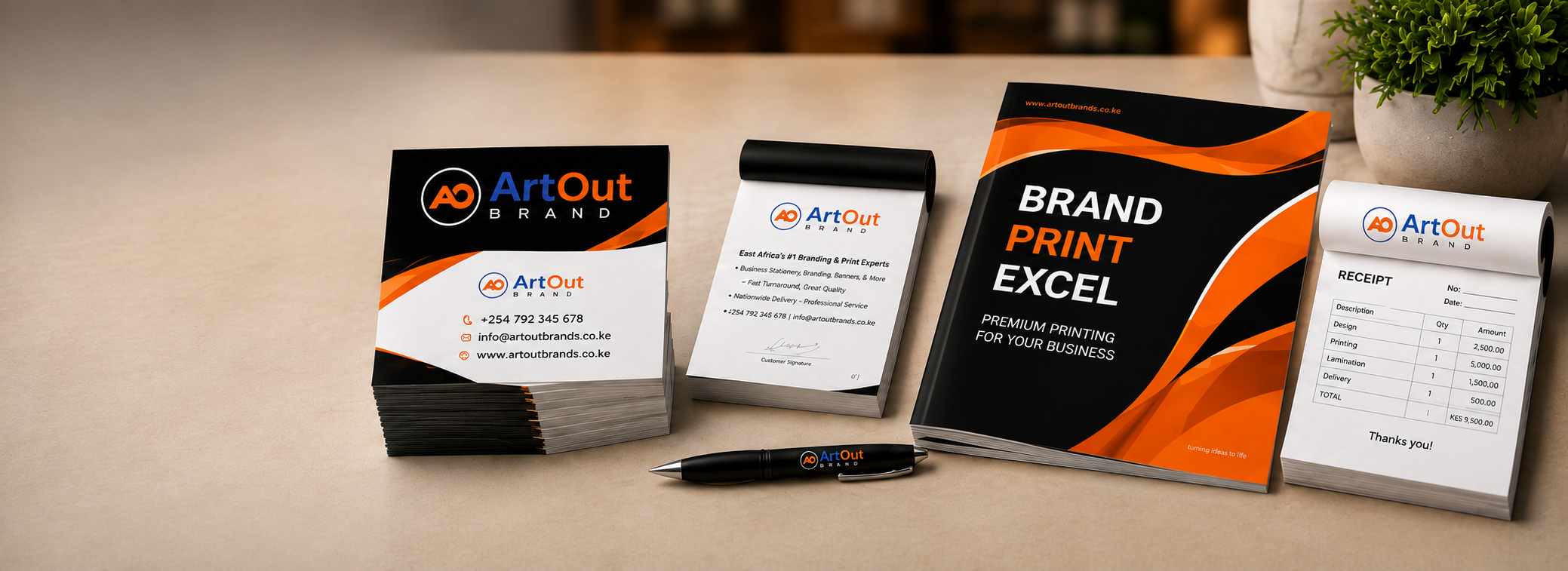Printing and stationery services